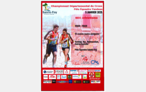 Engagez vous pour les départementaux ce cross avant le 28 décembre