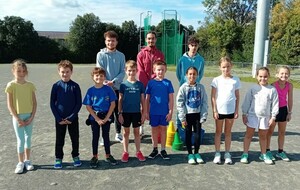 Les poussins et poussines à l'entraînement le mercredi