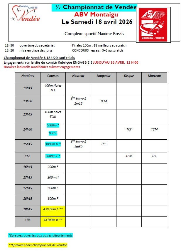 1/2 Programme Floréal