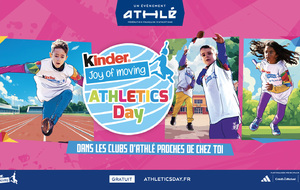 Matinée Kinder Joy of Moving Athletics Day