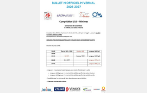 Comptition U16 (Minime)
