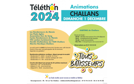  L'ESM participe au Téléthon 2024