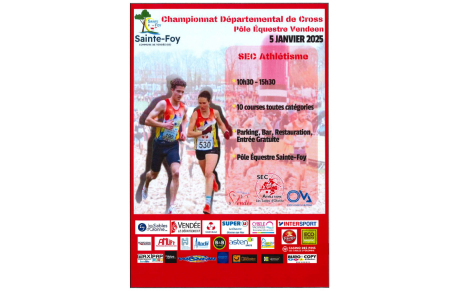 Engagez vous pour les départementaux ce cross avant le 28 décembre