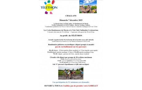 L'ESM, partie prenante du Téléthon