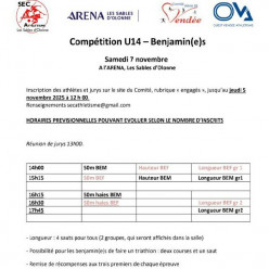 Comptition U14 (Benjamin(e))