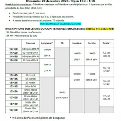 Open U14 - U16